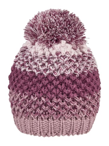 Sterntaler Bommelmütze Farbverlauf in pinkfarben
