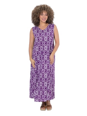Ulla Popken Kleid in dunkles violett