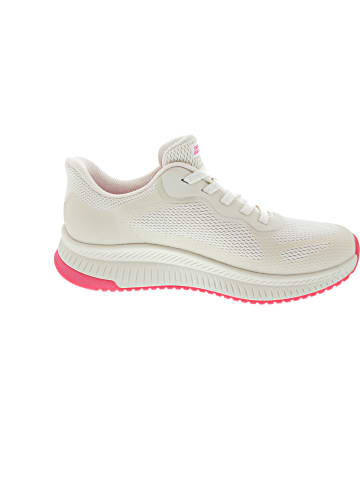 Skechers Slip-Ins:Bobs Squad 4-Sta Slipper Weiß