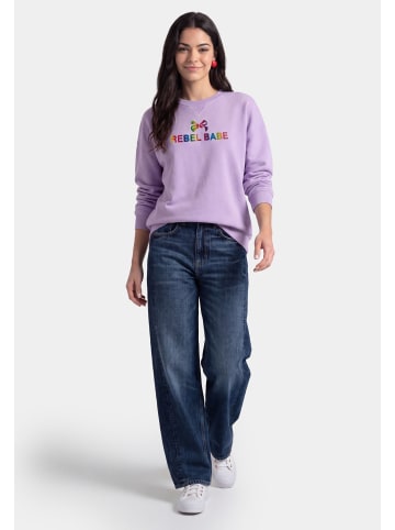 myMo Women Sweatshirt in Lavender