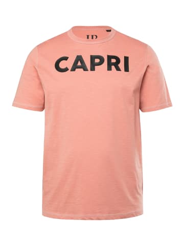 JP1880 Kurzarm T-Shirt in dunkles apricot