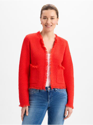 Marie Lund Strickjacke in rot - 0002