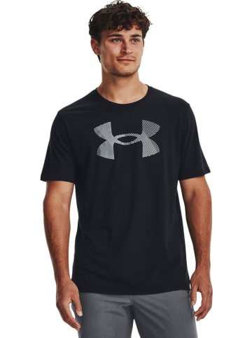 Under Armour T-Shirt "UA Big Logo Fill Short Sleeve" in Schwarz
