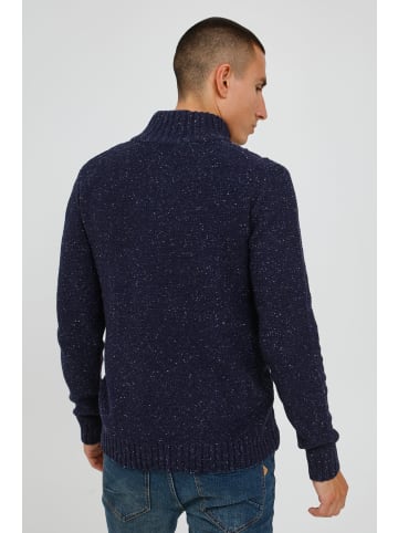 INDICODE Troyer IDBenat 35547MM Troyer mit Zopfstrick Muster in dunkelblau