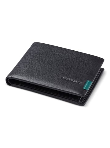 Roncato Monaco Geldbörse RFID Schutz Leder 9 cm in nero