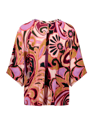 CARTOON Casual-Bluse mit Muster in Violett/Rosa