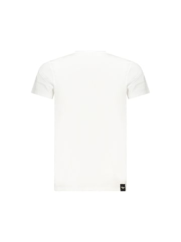ACCADEMIA MILITARE Weiß Baumwolle Herren T-Shirt