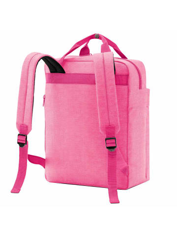 Reisenthel all day - Rucksack M 39 cm (black) in twist pink