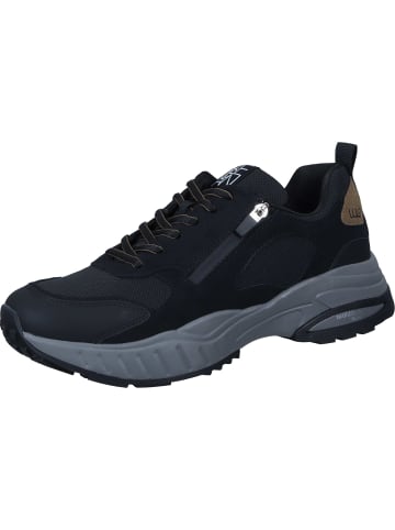 WALDLÄUFER Schnürschuhe, Sneakers Low in black/taupe