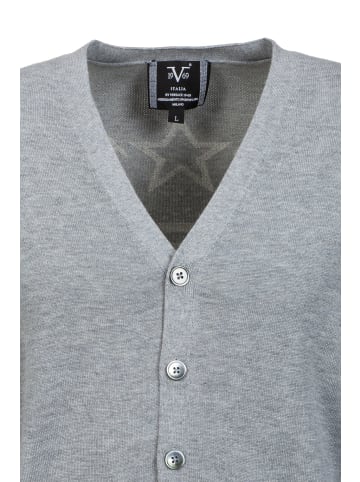 19V69 Italia by Versace Cardigan Cristiano in grau