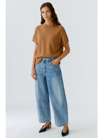 Oui Pullover in camel