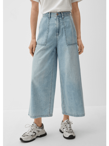 s.Oliver Jeans-Hose 7/8 in Blau