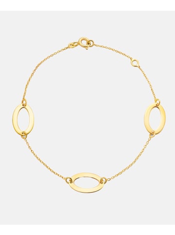 Diamant L'éternel Armband aus 375 Gelbgold