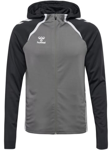 Hummel Trainingsjacke "Lead 2.0 Zip Hoodie" in Grau