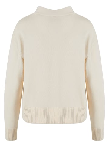 Urban Classics Gestrickte Strickjacke in whitesand