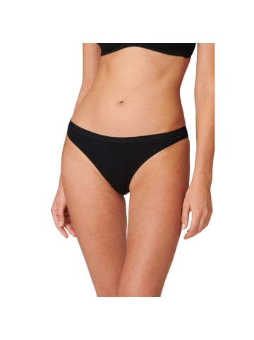 Schiesser String 4er Pack in Schwarz
