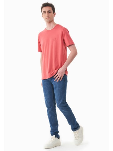 Organication T-Shirt "MOR17821" in Leuchtrot