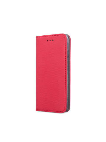 COFI 1453 Smart Magnet Case Handyhülle mit Kartenfach und Magnetverschluss kompa in Rot