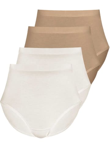 Sassa 4er Sparpack Slip Maxi in ivory skin
