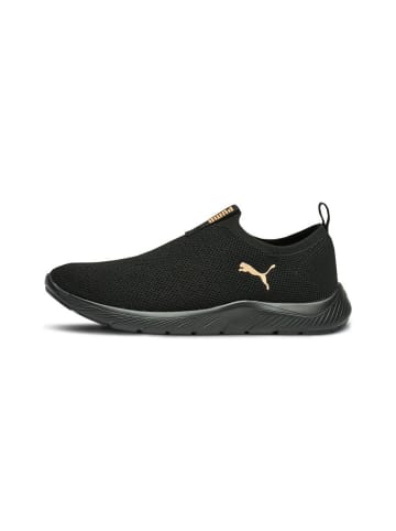 Puma Laufschuh "Softride Remi Slip-ON Knit WN'S" in Schwarz