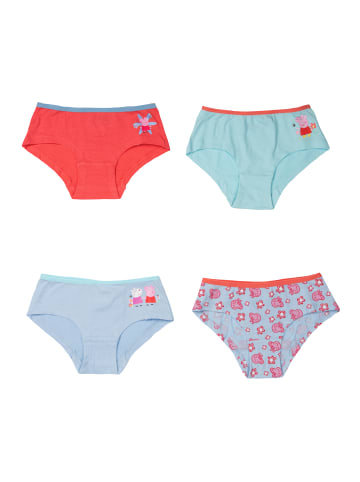 United Labels 4er Pack Peppa Wutz Panty in Mehrfarbig