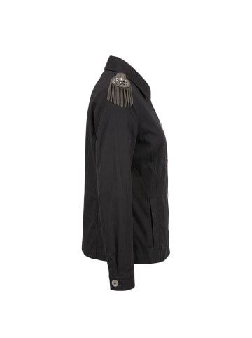 Mr&Mrs Italy Schwarz Baumwolle Damen Jacke