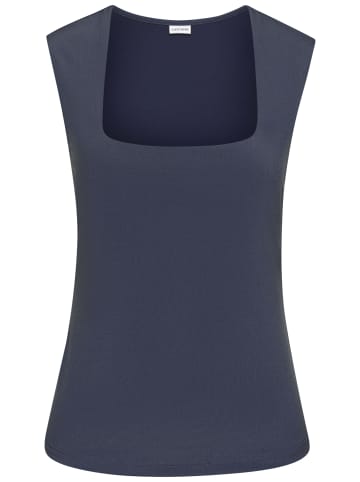 LASCANA Tanktop in rauchblau
