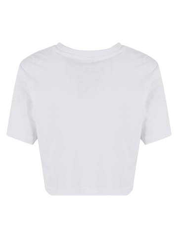 Mister Tee Mister Tee Damen Hotter Delusion Ladies Short Overized Tee in white