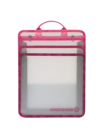 Coocazoo Faltbare Heftbox Berry in lila/rosa