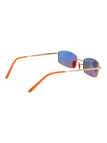 Funky Buddha Männer Sonnenbrille Katzenauge Gold