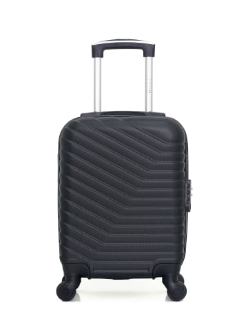 WAVE PARIS Handgepäck Koffer LENA in Schwarz (26L)