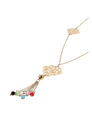 usha FESTIVAL Women Necklace in Gold Multicolor