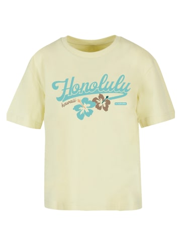 F4NT4STIC Everyday T-Shirt Honolulu in softyellow