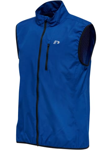 Newline Reißverschluss Vest Reflektierend Logo Men's Core Herren in TRUE BLUE