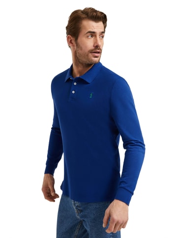 Polo Club Poloshirt in Royal Blau