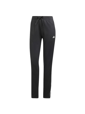 adidas Trainingshose im 3 Streifen Design in Schwarz