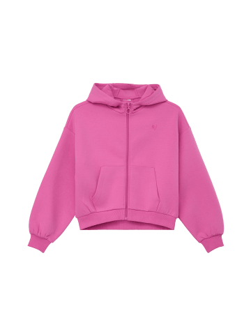 s.Oliver Sweatshirt Jacke langarm in Pink