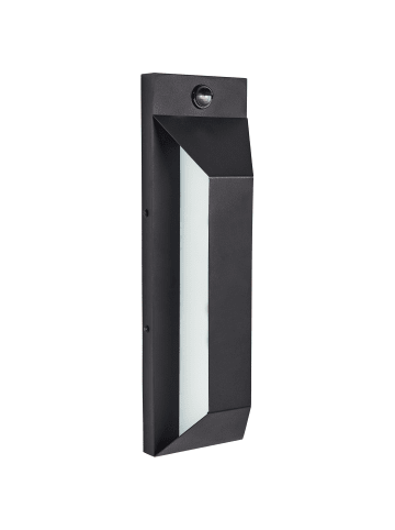 Beliani Wandleuchte für den Außenbereich MAWZA in Schwarz