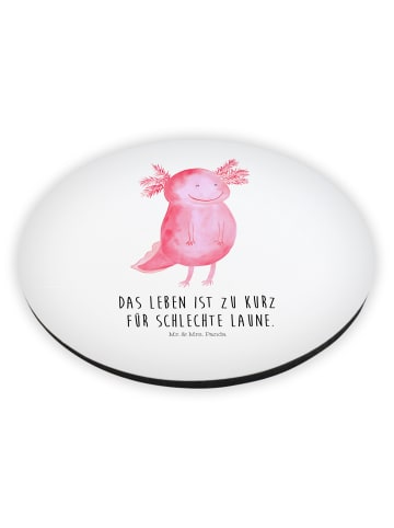 Mr. & Mrs. Panda magnet Axolotl Glücklich mit Spruch in Weiß