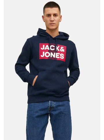 Jack & Jones Sweatshirt 'Corp Logo' in Navy Blazer PR