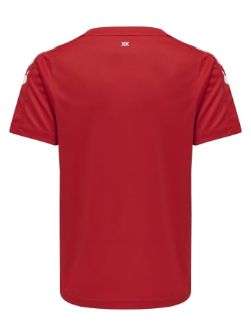 Hummel T-Shirt Hmlcore Kinder in TRUE RED/WHITE