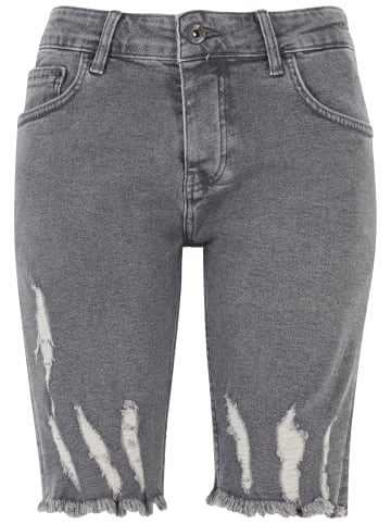 2Y Premium 2Y Premium Herren 2Y Destroyed Skinny Denim Shorts in grey