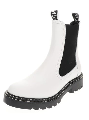 Tamaris Chelsea Boots in Weiß