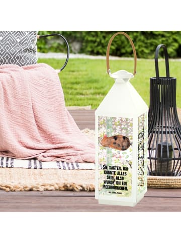 Mr. & Mrs. Panda Laterne Einhorn Meerschweinchen mit Spruch in Transparent