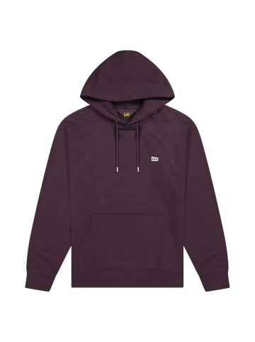 Lee Kapuzenpullover Plain in Deep Wine