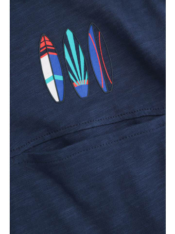 Coccodrillo T-Shirt mit kurzen Ärmeln in dunkelblau