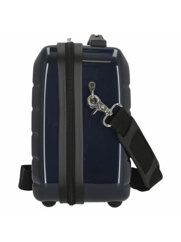 Check.In London 2.0 - Beautycase 33 cm (carbon schwarz) in carbon blau