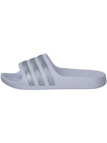 adidas Badeschuhe in FTWWHT/SILVMT/FTWWHT