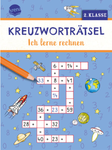 Arena Buch - Kreuzworträtsel. Ich lerne rechnen (2. Klasse)