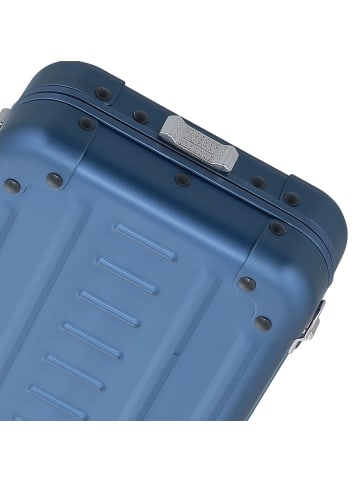 Mini Bag Umhängetasche Aluminium 19 cm sapphire
